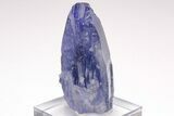 Brilliant Blue-Violet Tanzanite Crystal - Merelani Hills, Tanzania #206041-7